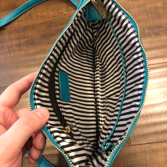 Charming Charlie Bag Teal with Diamonds - Picture 4 of 5